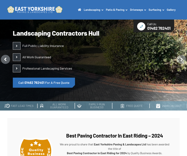East Yorkshire Paving and Landscapes