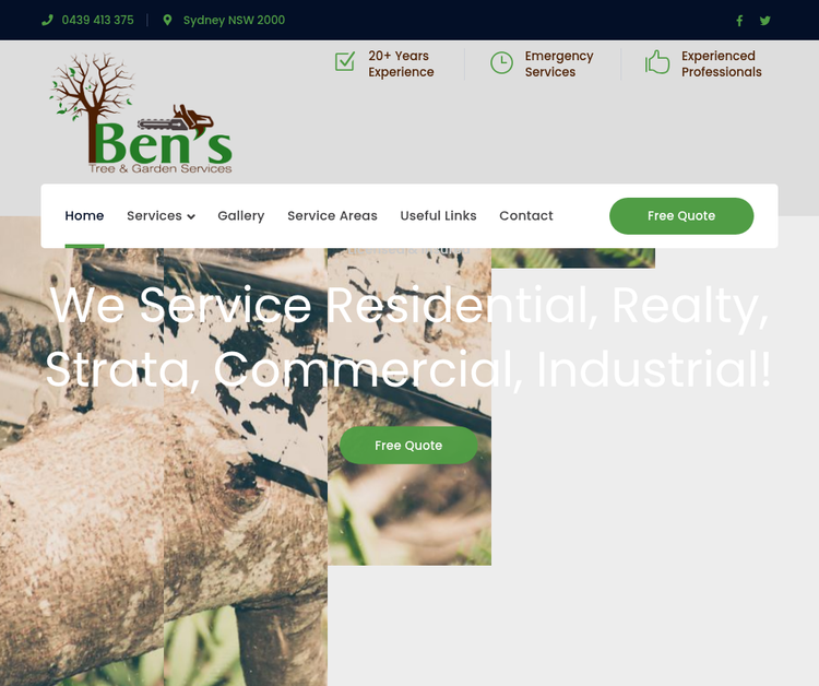 Ben's Tree and Garden Services