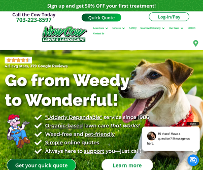 Best Lawn Care Services in Burke, VA | MowCow